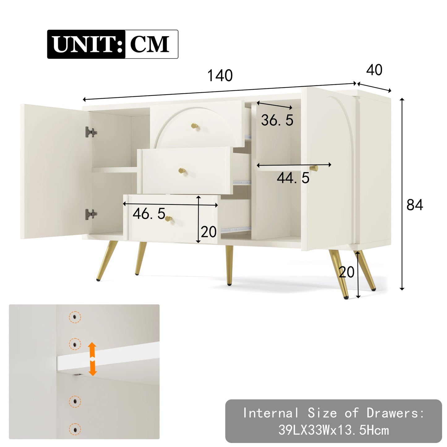 metal foot  2, 4, or 6 drawer cabinet