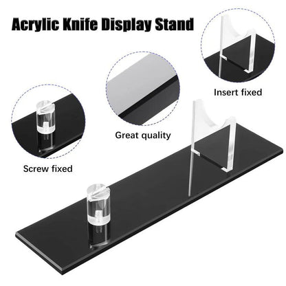 Knives Display With Support Frame