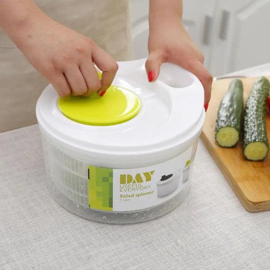 Large Salad Spinner with Bowl & Colander
