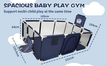 Baby Playpen Safety Barrier Fence