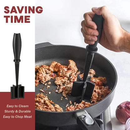 Burger Grinder Nylon Potato Mix Tool-Black