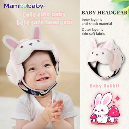 Anti-Shock Baby Helmet Toddler Head Protector, Headgear for Infant, Learn Crawl, Walk
