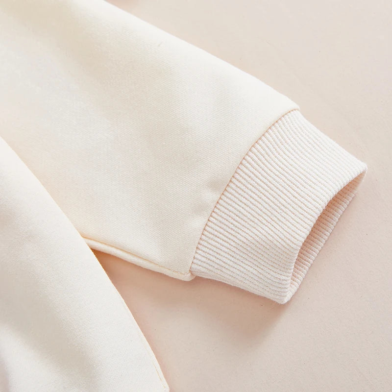 Toddler Baby Boy Valentines Outfit, Letter Print Long Sleeve Sweatshirt and Elastic Pants