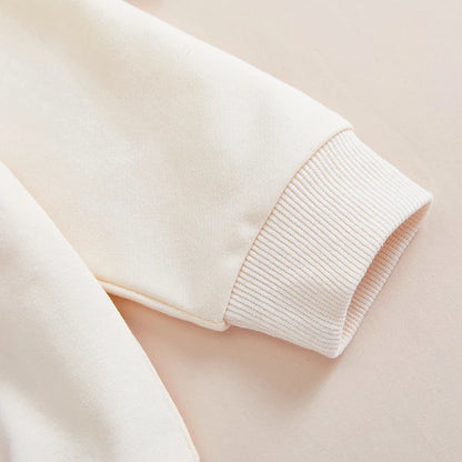 Toddler Baby Boy Valentines Outfit, Letter Print Long Sleeve Sweatshirt and Elastic Pants