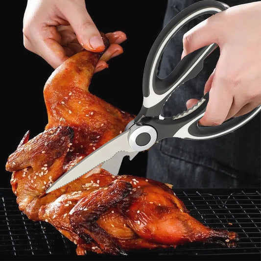 Stainless Steel Kitchen Scissors Multi-Purpose Shears