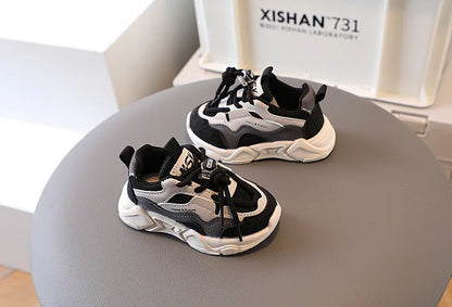 Children's Sport Shoes, Boys Outdoor Running Sneakers, Fashion Mesh Breathable Shoes