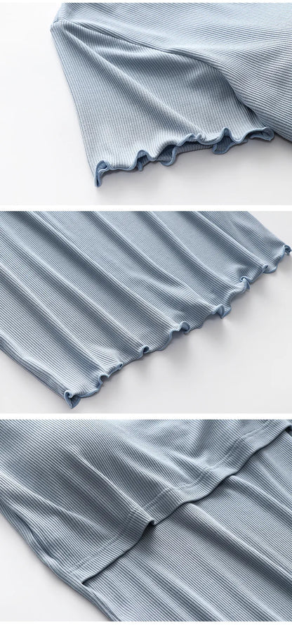 Maternity Nursing Sleepwear Set, Breastfeeding Nightwear