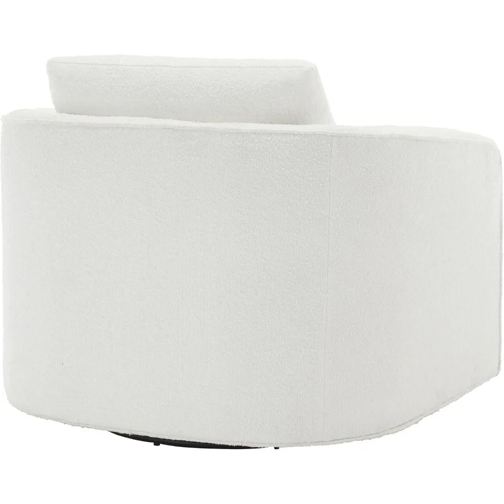 Oversized 360 Swivel Armchair(Seat Area:25.6" D x 26.8" W)