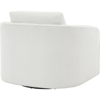Oversized 360 Swivel Armchair(Seat Area:25.6" D x 26.8" W)