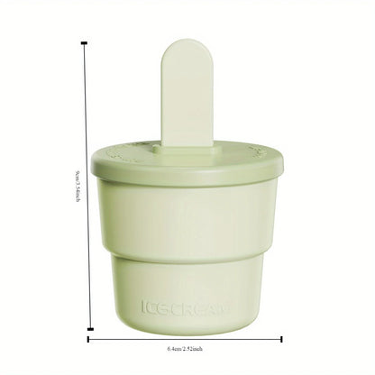Silicone Ice  Molds - 1pc Lead-Free Homemade Ice Cream, Popsicle, and  Treat Maker Mold for DIY Desserts