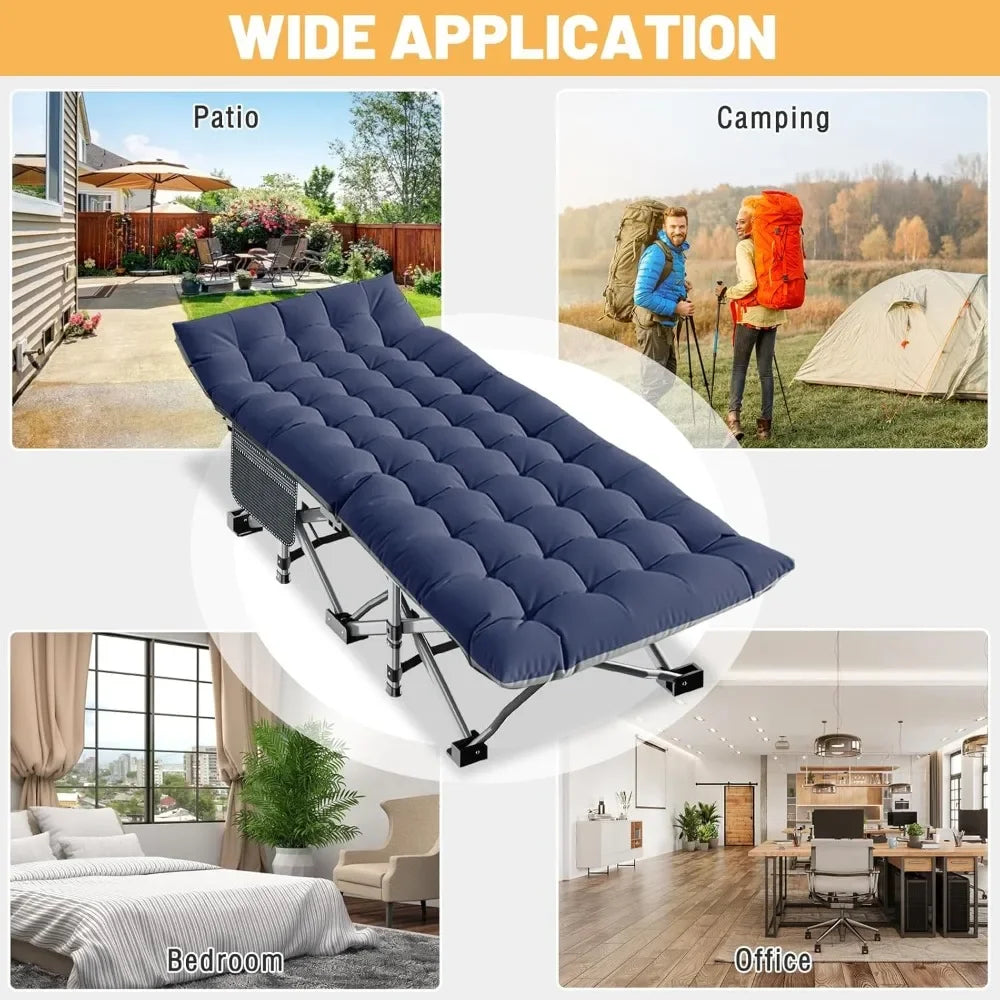 2 Pack Heavy Duty Folding Cot