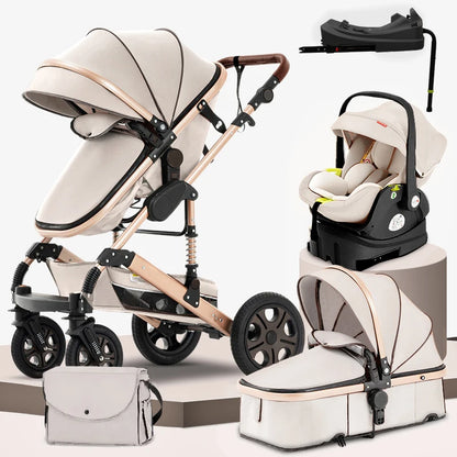 Foldable Baby Carriage ,Reversible Standard Stroller