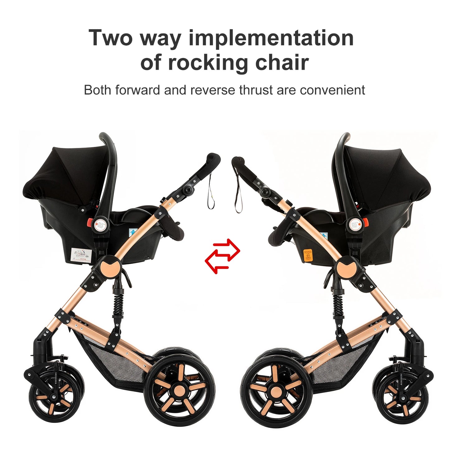 High quality Lightweight  Baby Stroller, Folding Cart,  Child Safety Seat With ISOfix