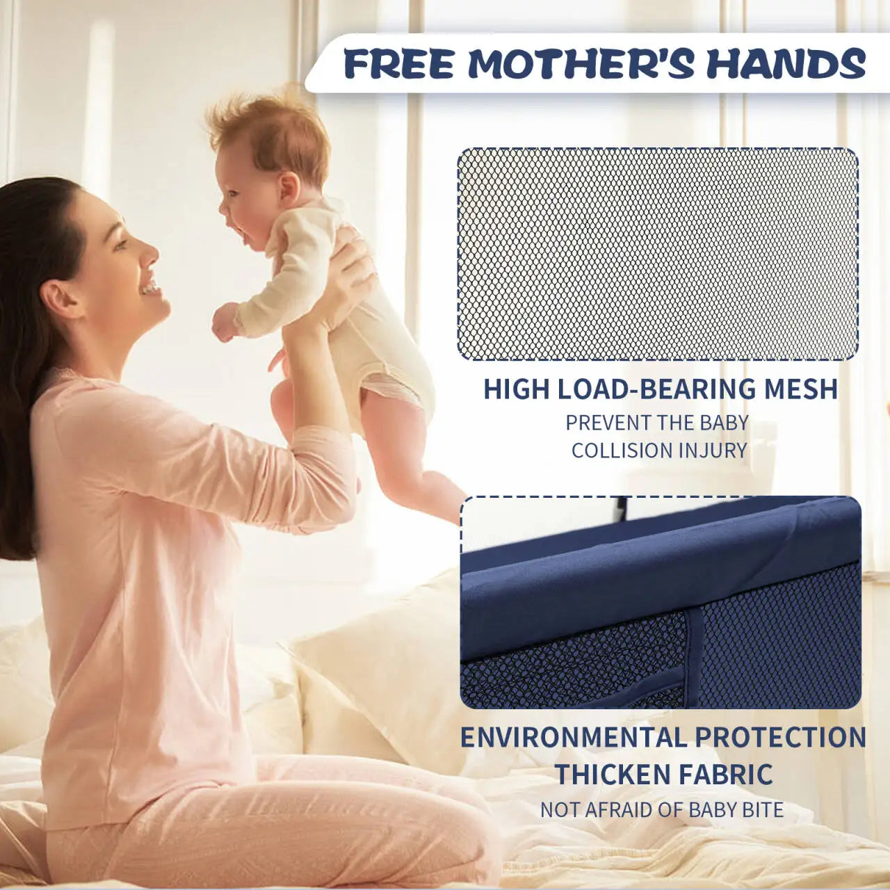 Baby Playpen Safety Barrier Fence