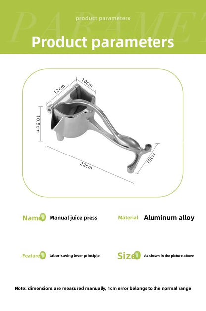 Household Orange Citrus Juicers Fruit Pressing