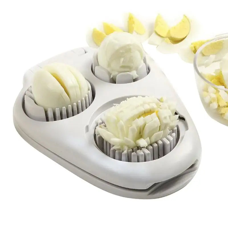 Egg Dicer Mushroom Slicer  Stainless Steel Grape Cutter Multifunctional Strawberry Cutter