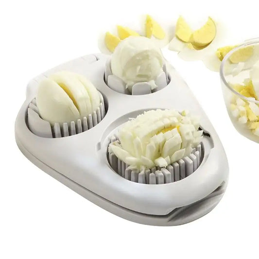 Egg Dicer Mushroom Slicer  Stainless Steel Grape Cutter Multifunctional Strawberry Cutter