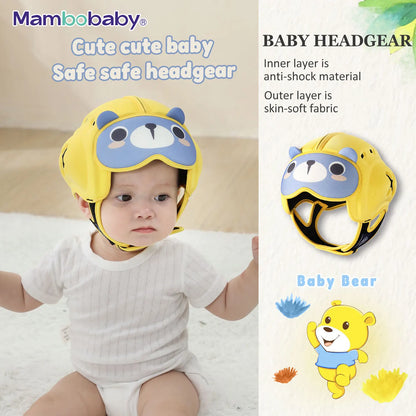 Anti-Shock Baby Helmet Toddler Head Protector, Headgear for Infant, Learn Crawl, Walk