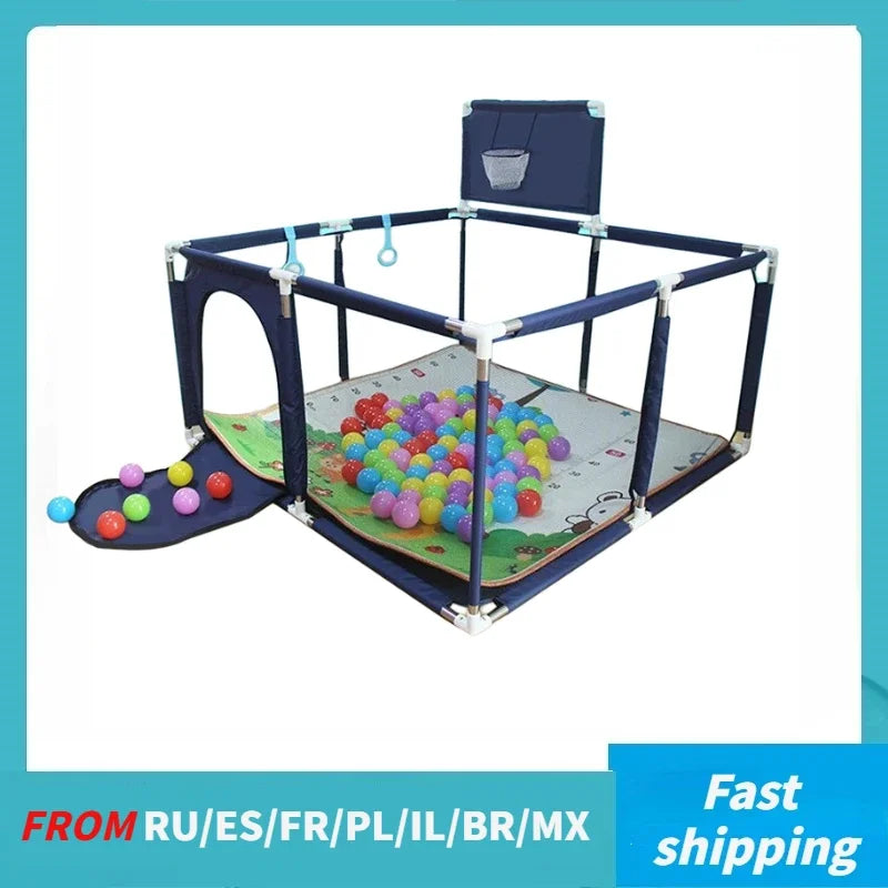 Square Baby Playpen, Playground, Kid Ball Pit