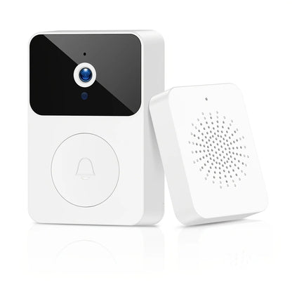 Doorbell Smart Home Door Bell Wireless Rechargeable Battery Outdoor HD Camera Two Way Audio Visual phone