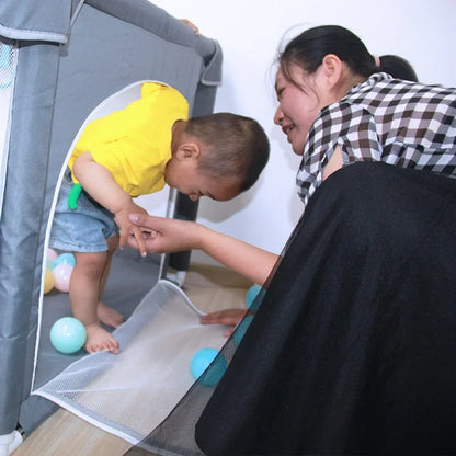 Baby Playpen for Children with Foam Protector, Ball Pit Playpen
