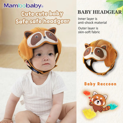 Anti-Shock Baby Helmet Toddler Head Protector, Headgear for Infant, Learn Crawl, Walk