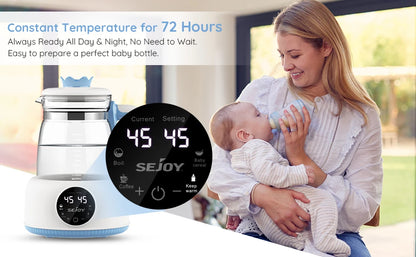 Infant Thermostatic Milk Modulator, Baby Formula Kettle, Automatic Warmer Feeding Bottle