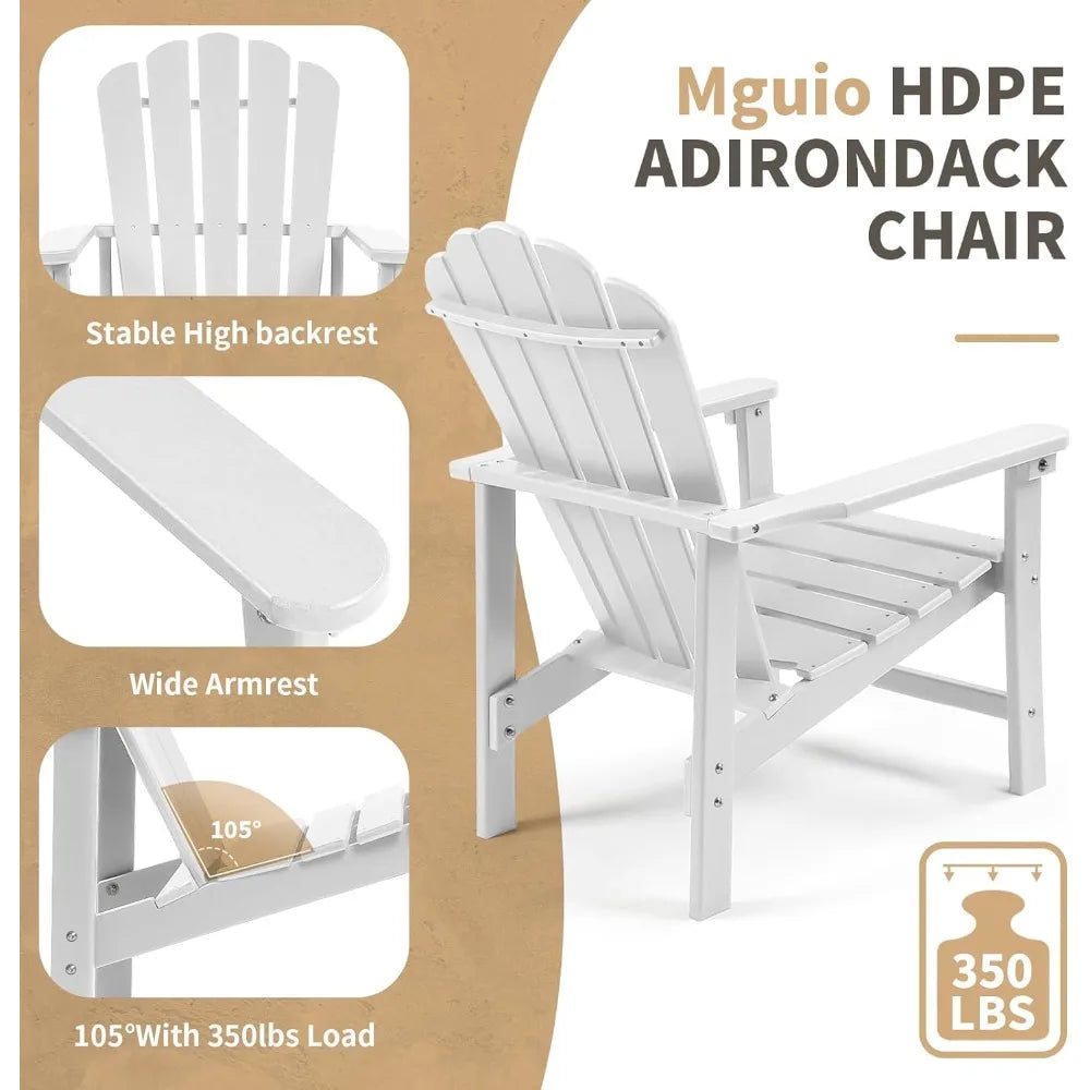 Stacking Adirondack Chairs Set of 4
