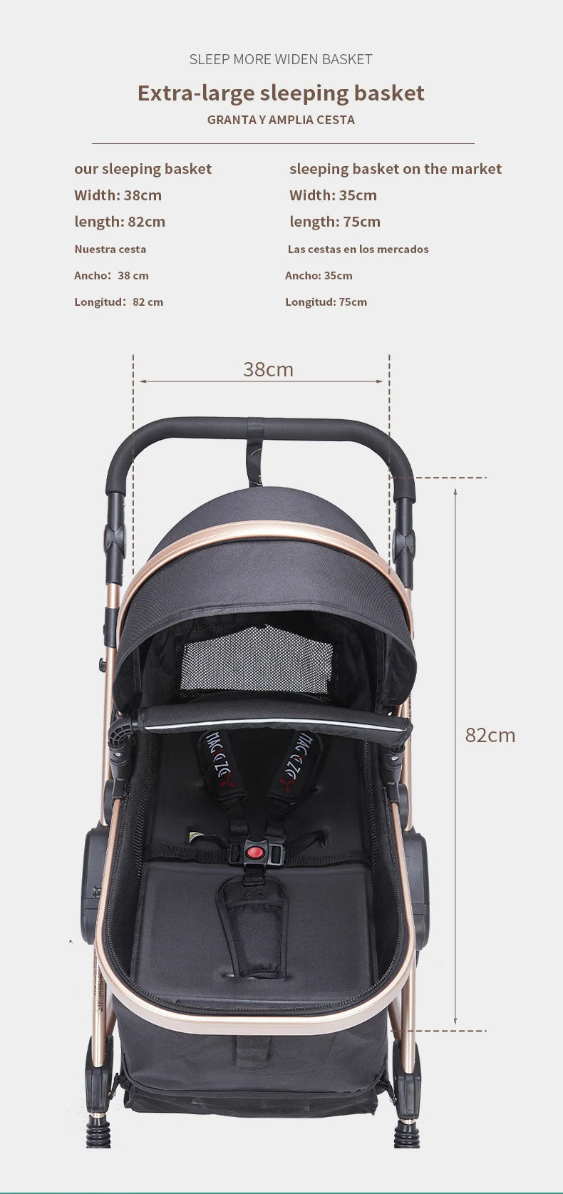 3 in 1 baby car light strollers , Baby carriage stroller, Car Safety Seats For Child With Car Base
