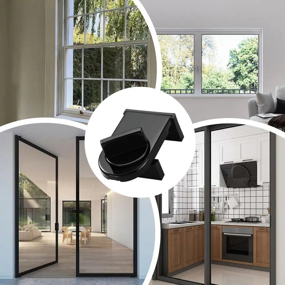 Childproof Window Lock Aluminum, Window Lock Sliding Door Safety Lock,Anti-Theft Small Security Lock