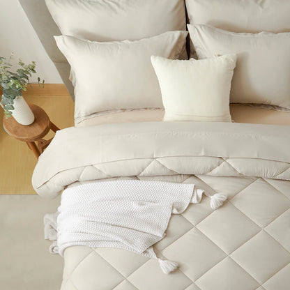 Bedding Sets, 5/7 Pieces in a Bag, with Comforters, Sheets, Pillowcases & Pillow Shams