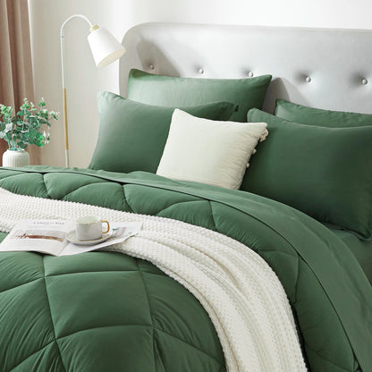 Bedding Sets, 5/7 Pieces in a Bag, with Comforters, Sheets, Pillowcases & Pillow Shams