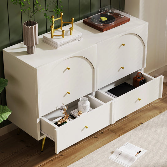 metal foot  2, 4, or 6 drawer cabinet