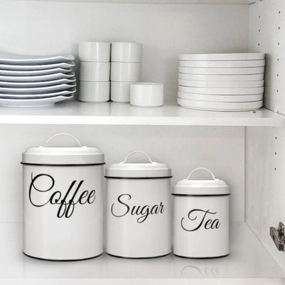3pcs Canister Set for Kitchen Counter