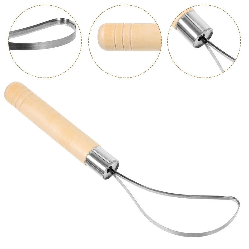 Stainless Steel Coconut Meat Meat Remover Tool Scraper