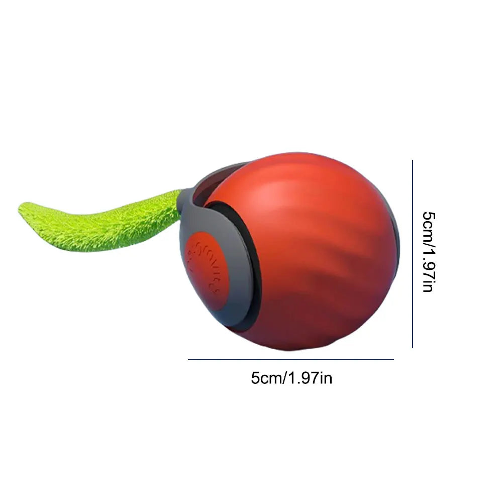 Automatic Moving Smart Cat Toy, Two Speed Adjustment, Speedy Tail Cat Toy with Replacement Tail