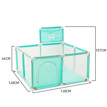 Playpen For Newborn Toddler, Large Size Baby Playpen Infant Safe Crawling Area, Indoor Barriers Home Playground Park
