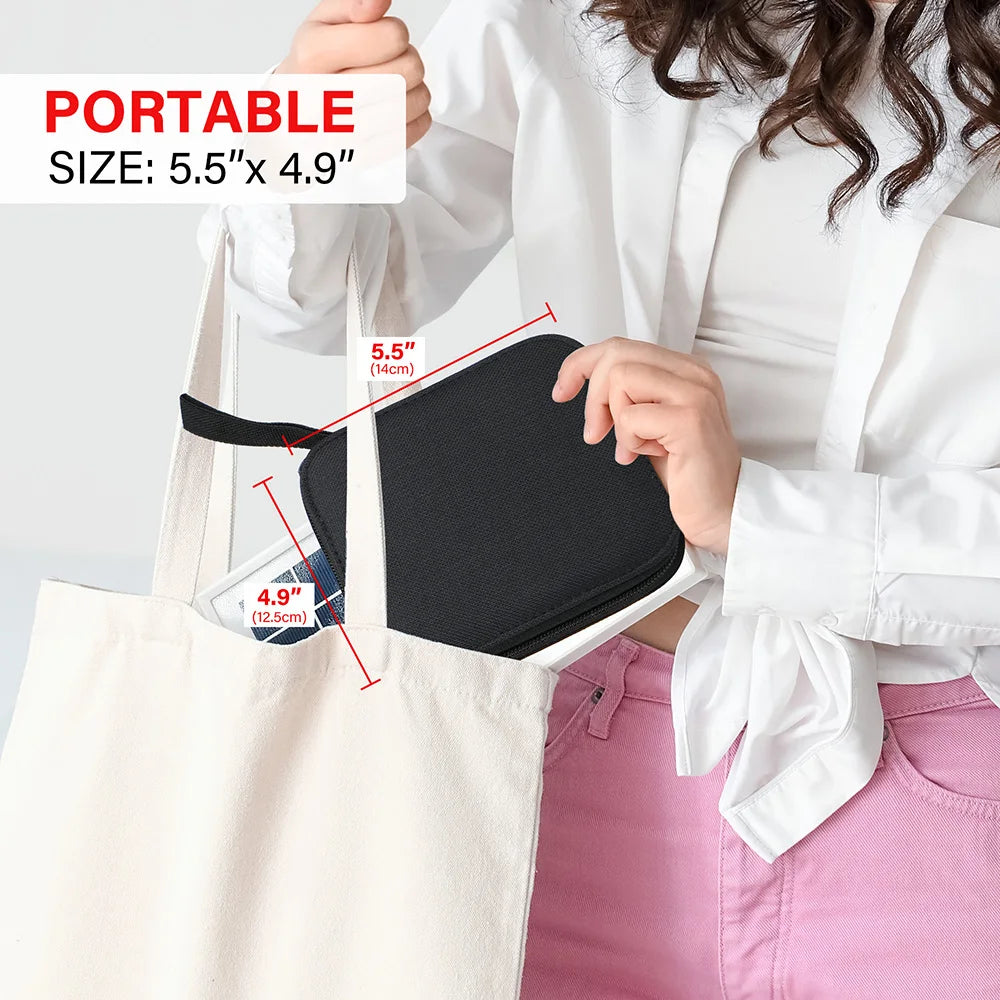 Sewing Kit - Mixed Color Canvas Sewing Kit - Portable, Mini, Basic - Travel, Everyday Repairs, Emergencies