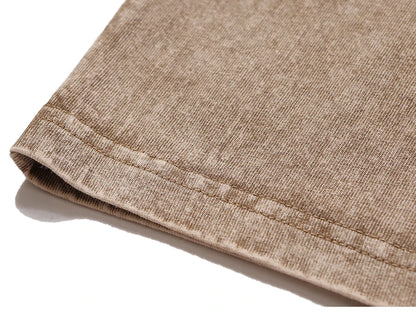 USA Custom Print 100% Washed Cotton T Shirt, Design your own, Men/Women Oversized Streetwear