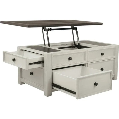 Living Room  Lift Top Coffee Table With Drawers