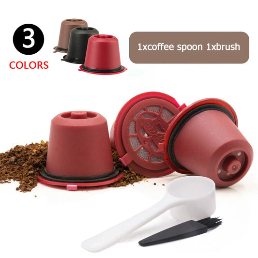 3pcs/Set Refillable Dolce Gusto Coffee Capsule Nescafe