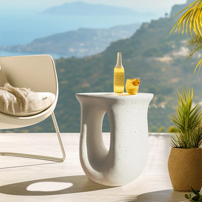 U-shaped End Table
