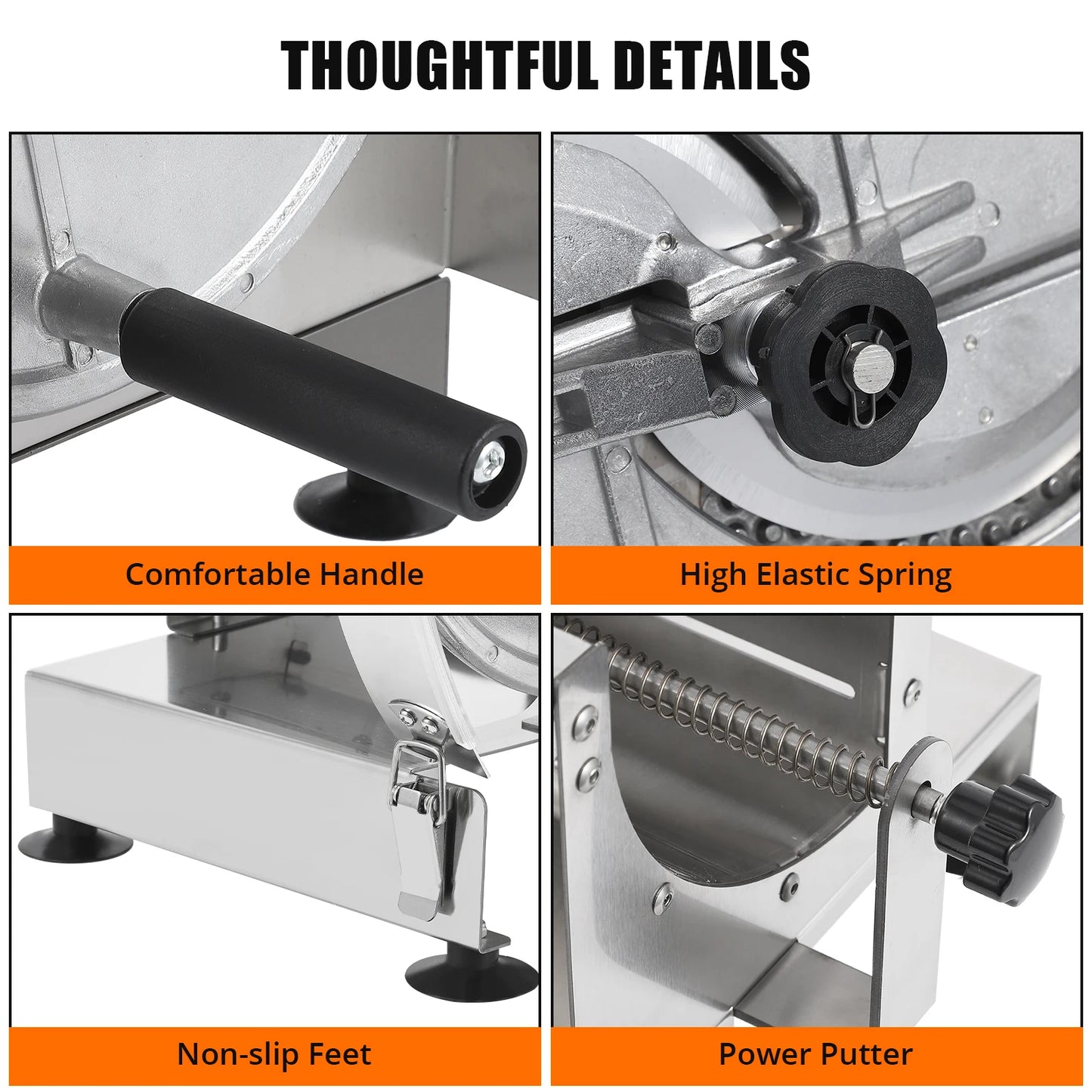 Vegetable Manual Slicing Machine Potato, Tomato, Onion Slicer Stainless Steel