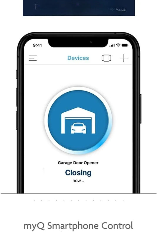 B2401 Smart Quiet Belt Drive Garage Door Opener, Gray