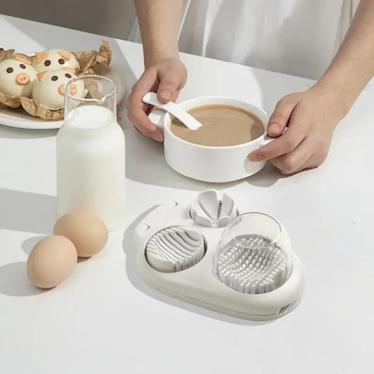Egg Dicer Mushroom Slicer  Stainless Steel Grape Cutter Multifunctional Strawberry Cutter