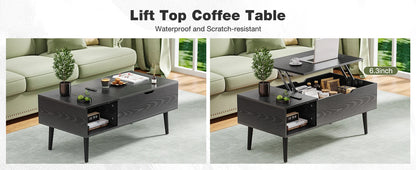 39.37"x19.7" Lift Top Coffee Table