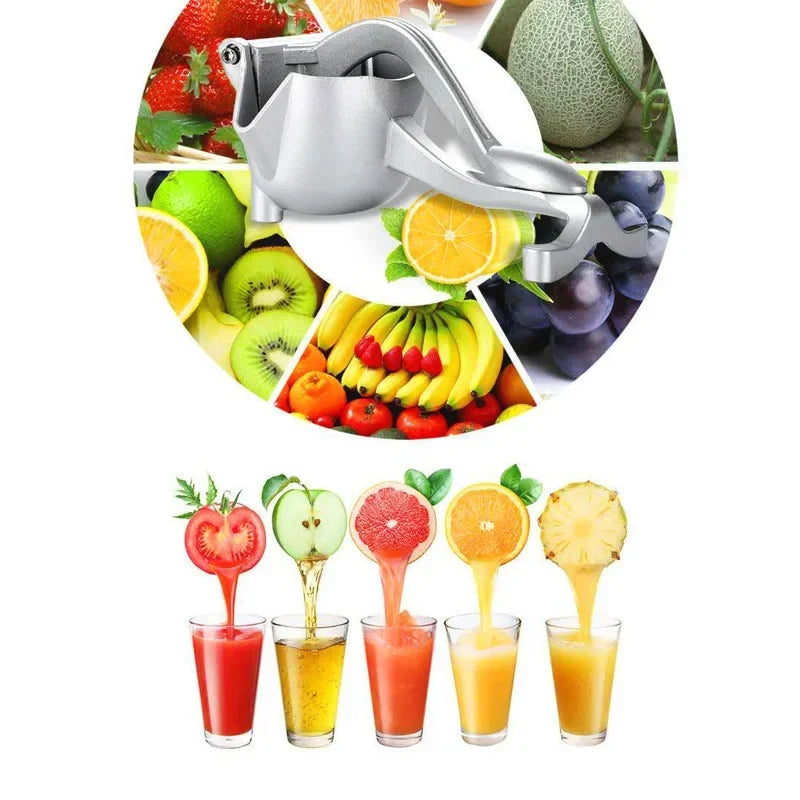 Manual Juice Squeezer Aluminum Alloy Hand Pressure