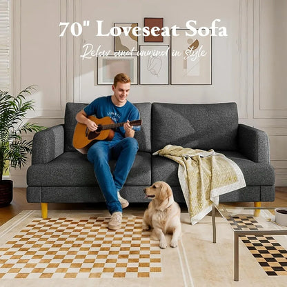 Loveseat with USB Type C Ports