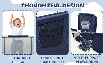 Baby Playpen Safety Barrier Fence