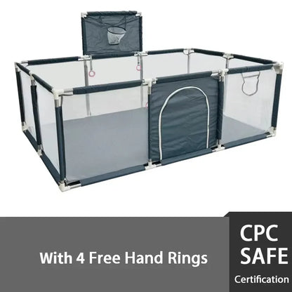 Baby Playpen for Children with Foam Protector, Ball Pit Playpen